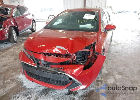 2019 Toyota Corolla Xse из США, поврежденный, VIN JTNK4RBE9K3038544